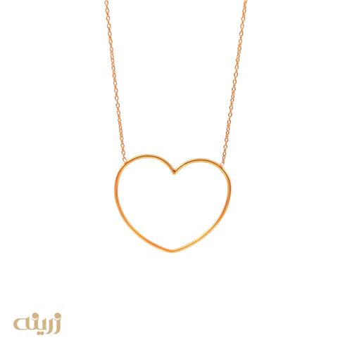 گردنبند متصل مفتولی طرح دار