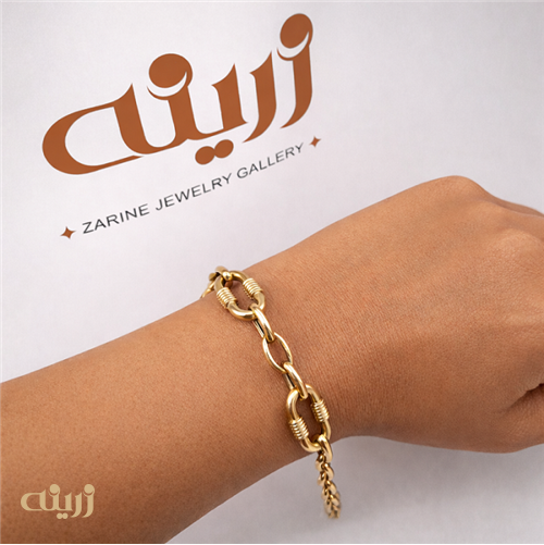 دستبند طلا یورمن دونه درشت
