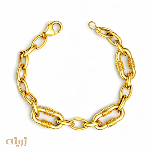 دستبند طلا یورمن دونه درشت