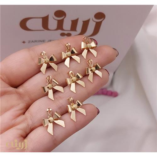 آویز طلا پاپیون دستساز کد N0493