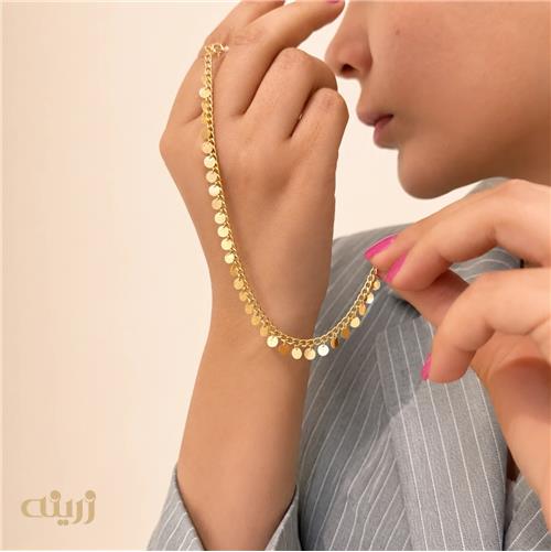 دستبند طلا کارتیه پولکی