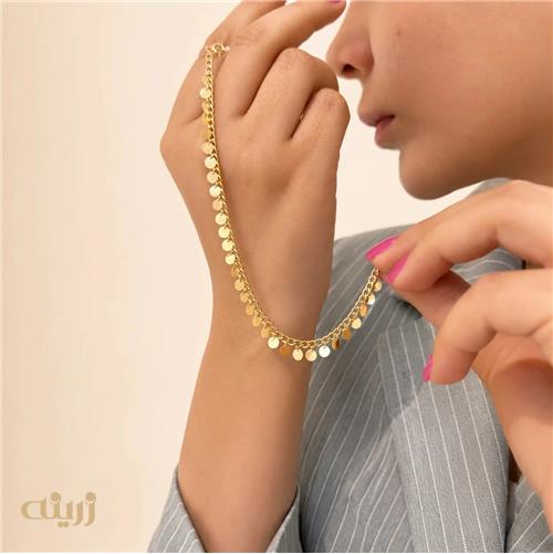 دستبند طلا کارتیه پولکی