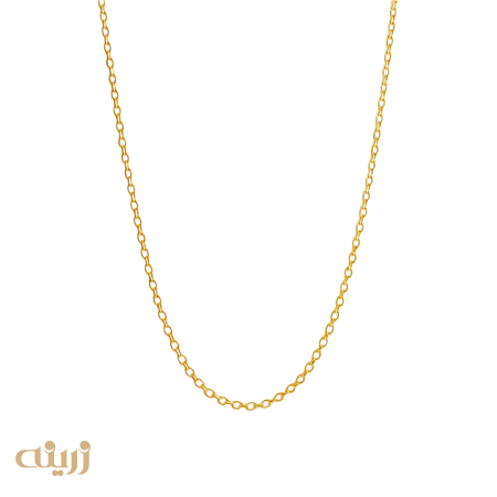زنجیر طلا فلامینگو حجیم شده لوکس
