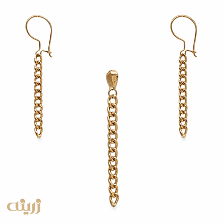 نیم ست طلا سوپر کارتیه 