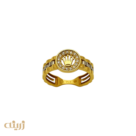 انگشتر طلا رولکس مینیمال