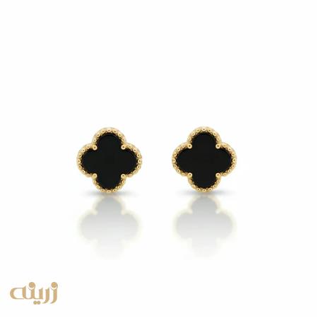 گوشواره طلا ونکلیف سبک کادوئی کد E0318