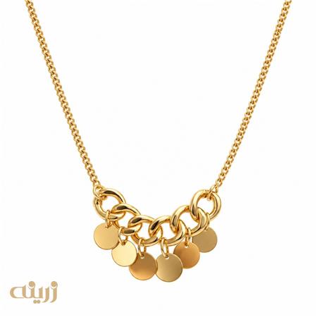 گردنبند طلا کارتیه پولکی کد N0872