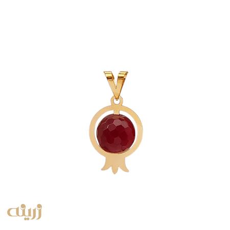 آویز طلا انار کادویی