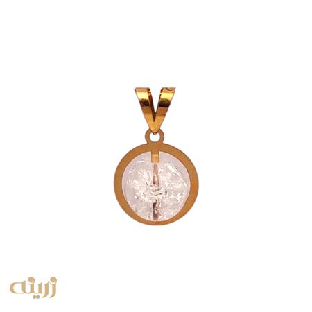 آویز طلا طرح کوارتز کادویی 
