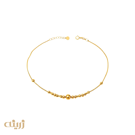 دستبند گوی کهکشانی و مهره استخوانی 