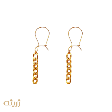 گوشواره عصایی طلا سوپر کارتیه ظریف