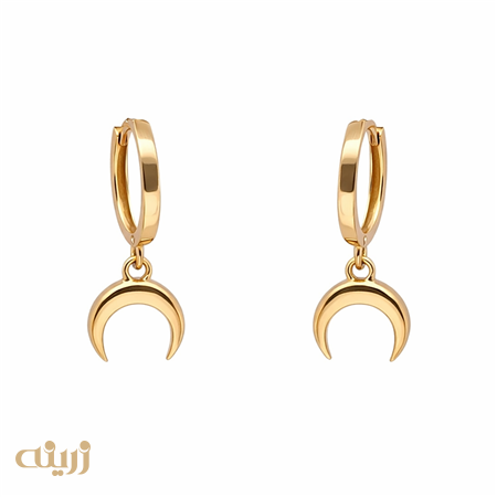 گوشواره طلا روکو ماه