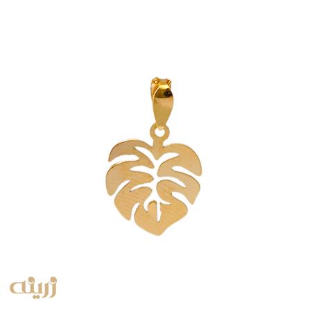 آویز طلا برگ انجیر خیلی سبک