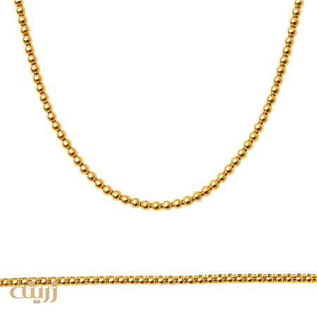 نیم ست طلا تمام گوی لوکس