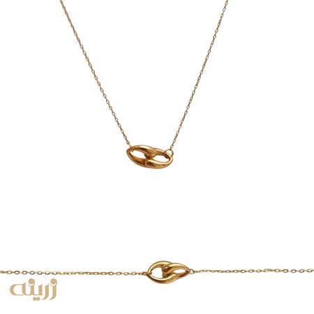 نیم ست طلا گره جاودان