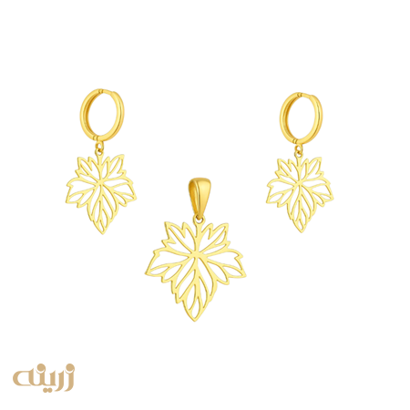 نیمست طلا برگ چنار 