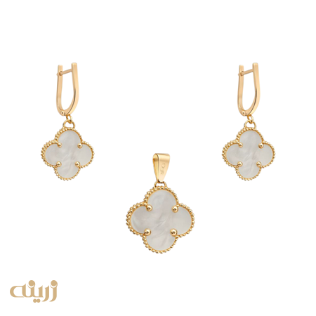 نیم ست طلا ونکلیف 