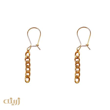 گوشواره عصایی طلا سوپر کارتیه ظریف