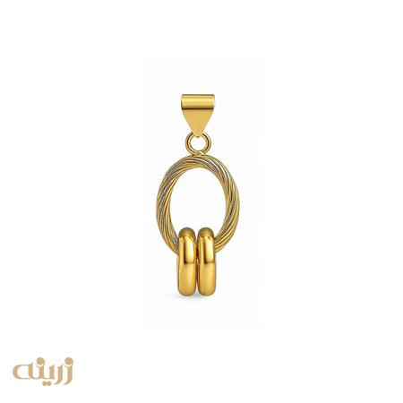 آویز طلا رولو کبریتی