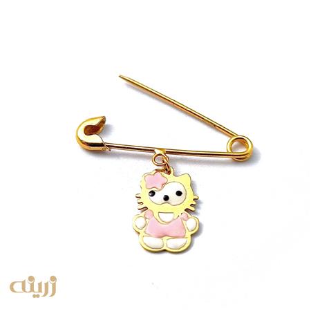 سنجاق سینه کودک طلا کد BB0010