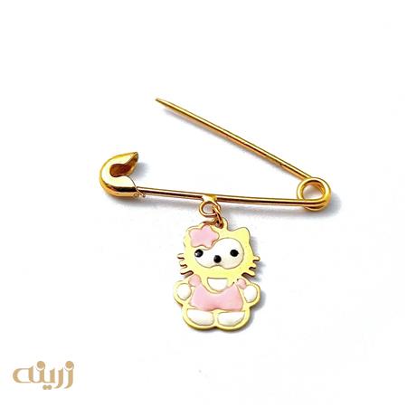 سنجاق سینه کودک طلا کد BB0010