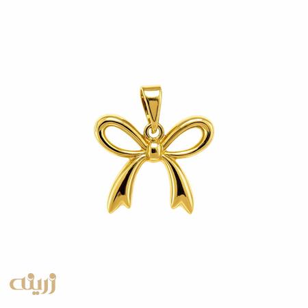 آویز طلا پاپیون مینیمال