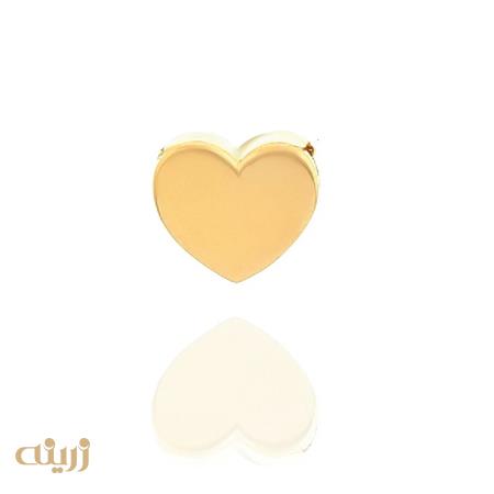 آویز قلب سه بعدی تخت مینیمال کد N0908