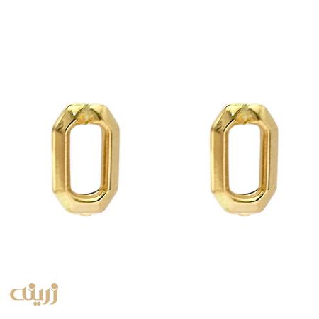 گوشواره میخی طلا هرمس 