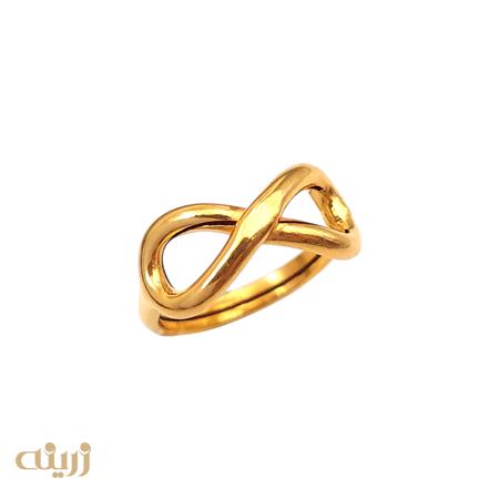 انگشتر طلای بینهایت پروفیلی