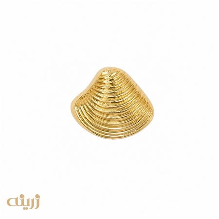 آویز طلا صدف دریایی مینیمال کد N0812