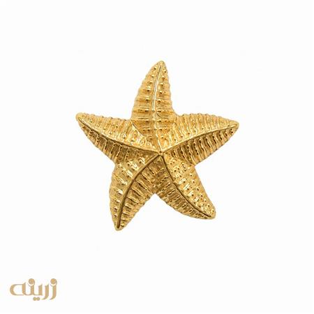 آویز طلا ستاره دریایی مینیمال کد N0813