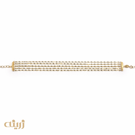 دستبند طلا پولکی استلارا