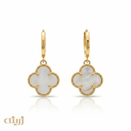 گوشواره طلا ونکلیف کد E0319