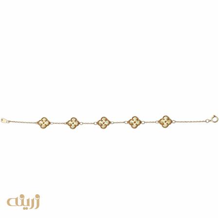 دستبند ونکلیف تراش 5 گل 