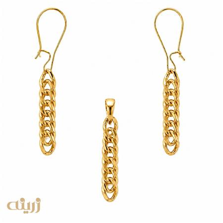 نیمست طلا طرح کارتیه ژاپنی کد N01698